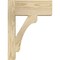 Ekena Millwork Legacy Block Rough Sawn Outlooker, Douglas Fir, 6"W x 12"D x 16"H OUT06X12X16LEC05RDF - alternate 4
